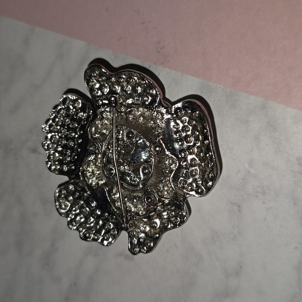 Vintage Rhinestone Brooch - Picture 3 of 5